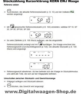 Feinwaage 6kg / 0,1g mit Zählfunktion und Eichung erhältlich