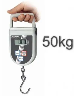 Hängewaage 50kg/ Teilung 100g mit Maßband