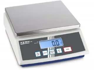 Kompaktwaage Kern bis 12kg - Teilung 1g