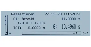 KERN Präzisionswaage PLJ 2000-3A